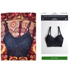 Hollister Co long line bralette